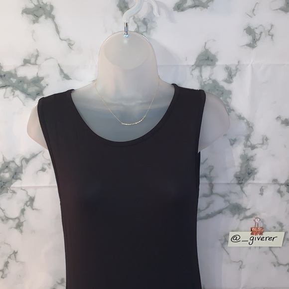 US 10 Lindsey Sleeveless Jersey Midi Dress - Picture 5 of 13